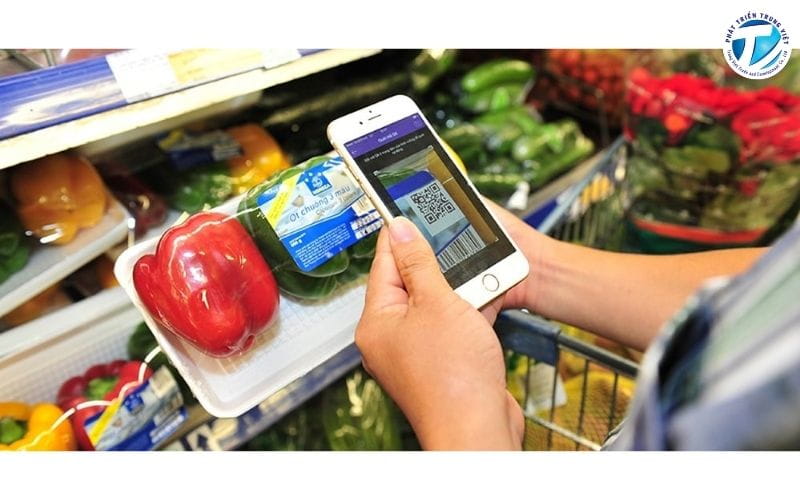 Dùng camera điện thoại quét mã vạch 